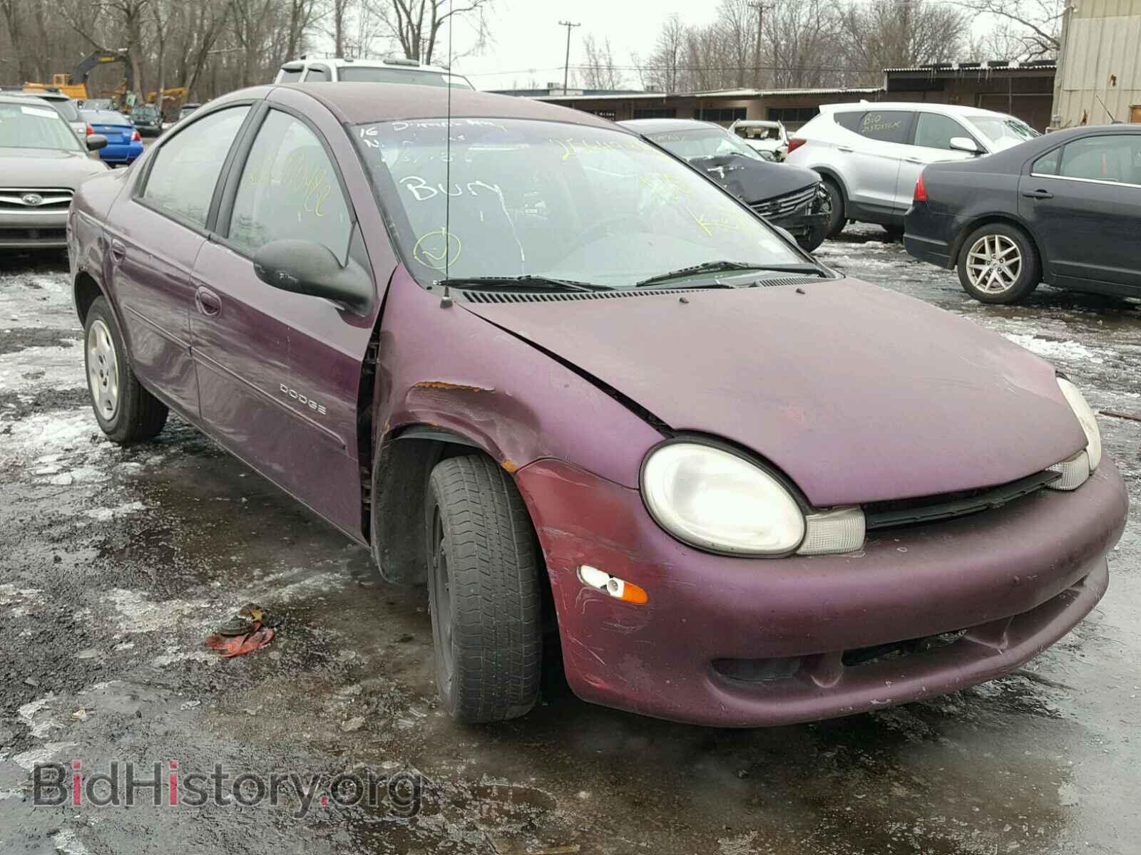 Фотография 1B3ES46C8YD717051 - DODGE NEON 2000