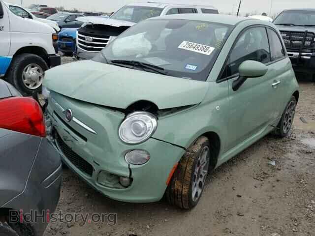 2015 FIAT 500 - VIN: 3C3CFFBR2FT624974 - Фото 2