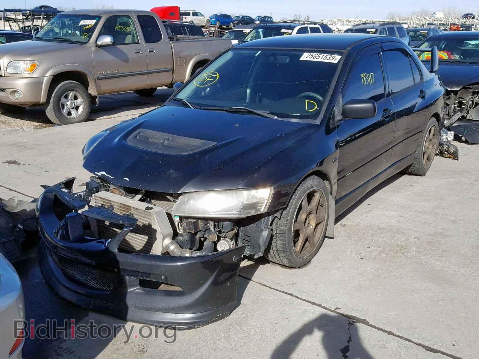 2005 MITSUBISHI EVO - VIN: JA3AH86D05U049753 - Фото 2