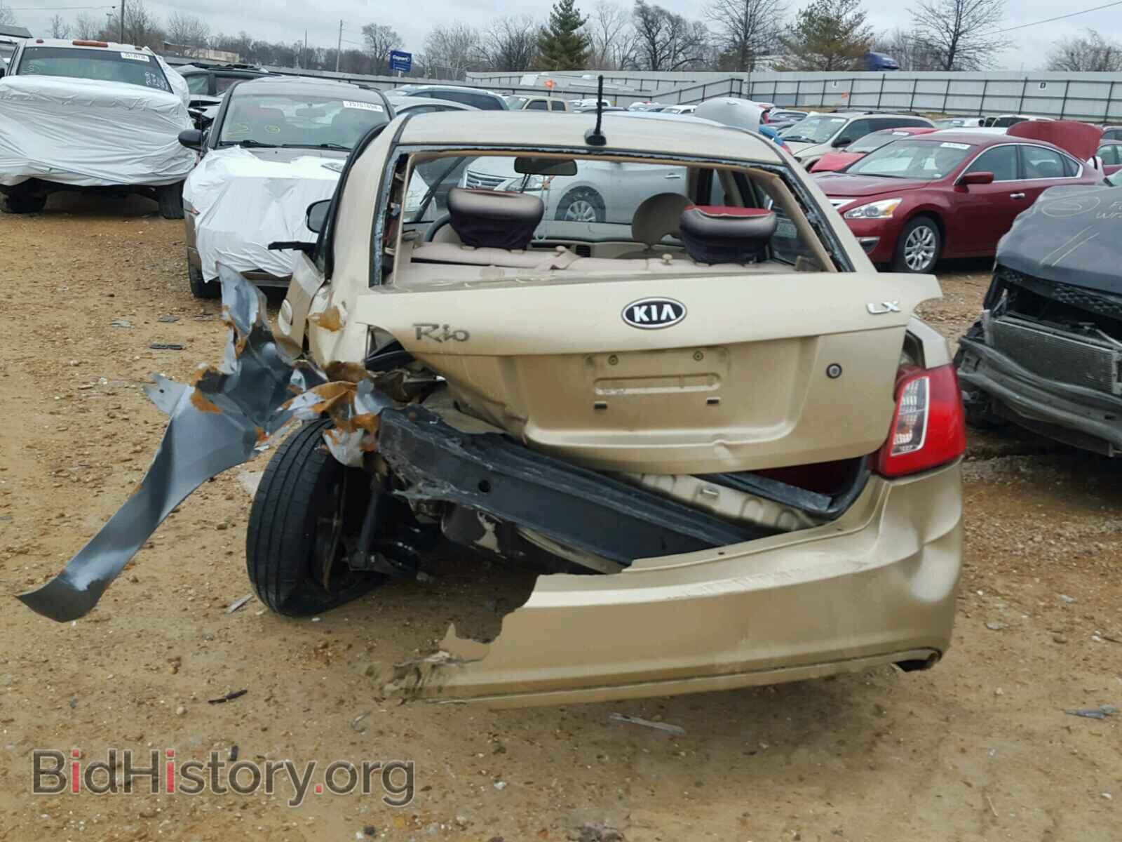 2011 KIA RIO BASE - VIN: KNADH4A32B6943076 - Фото 10