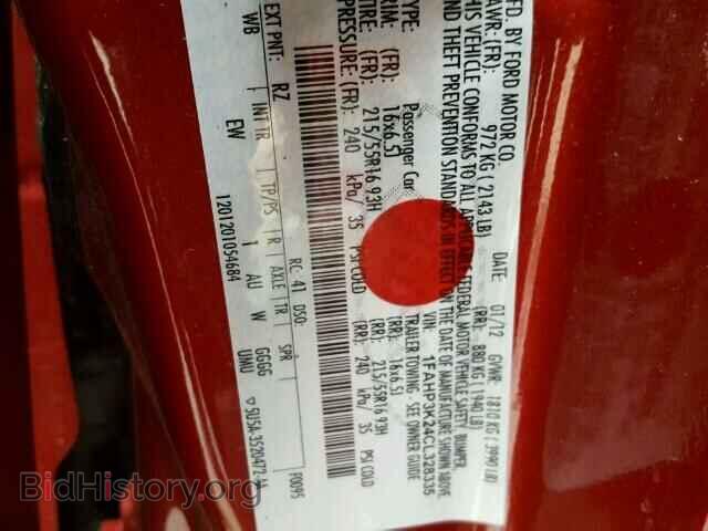 2012 FORD FOCUS - VIN: 1FAHP3K24CL328335 - Photo 10