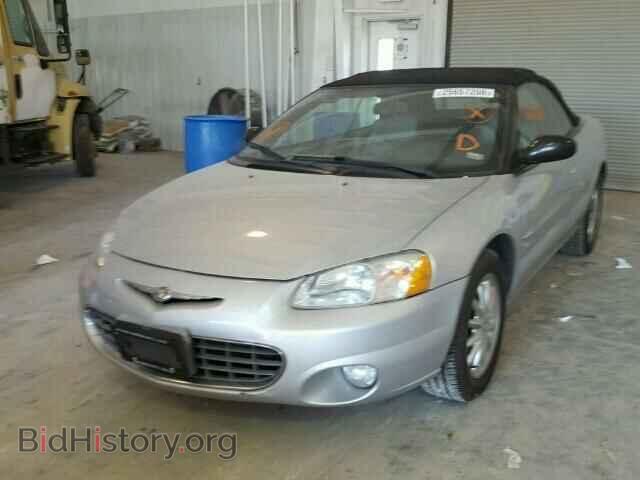 2001 CHRYSLER SEBRING - VIN: 1C3EL55U61N562466 - Фото 2