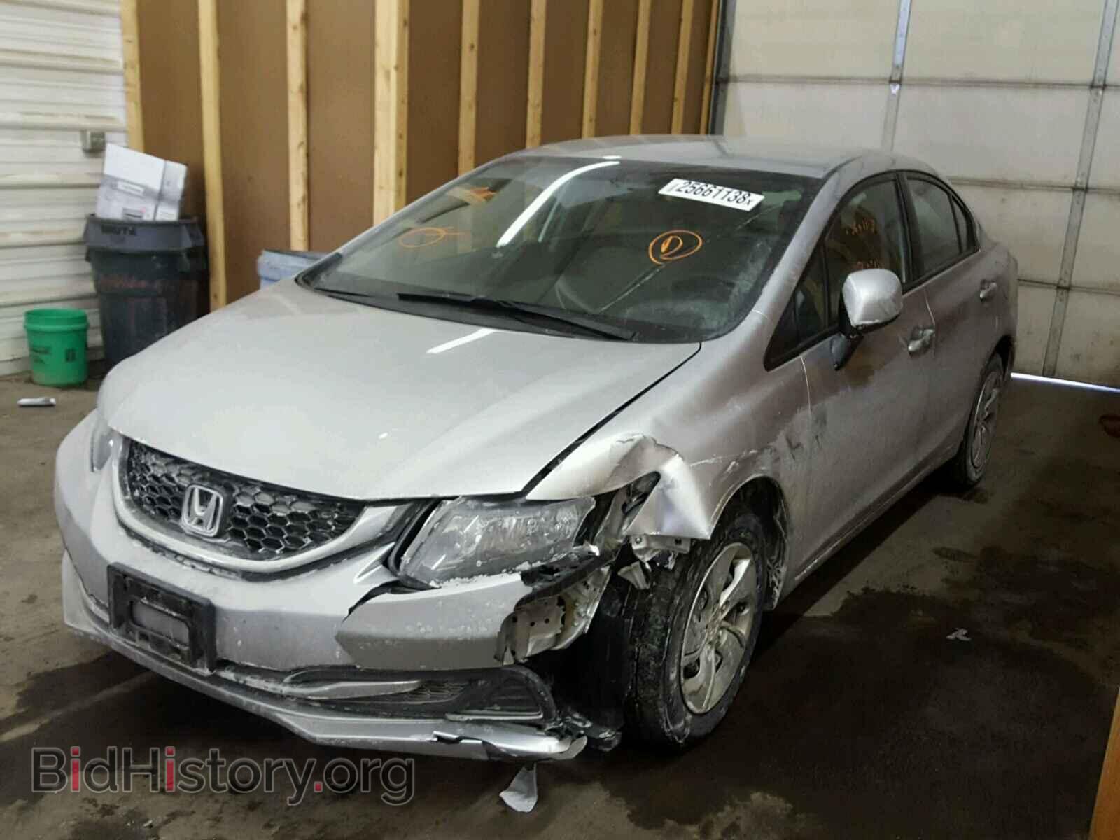 2013 HONDA CIVIC - VIN: 19XFB2F52DE064119 - Фото 2