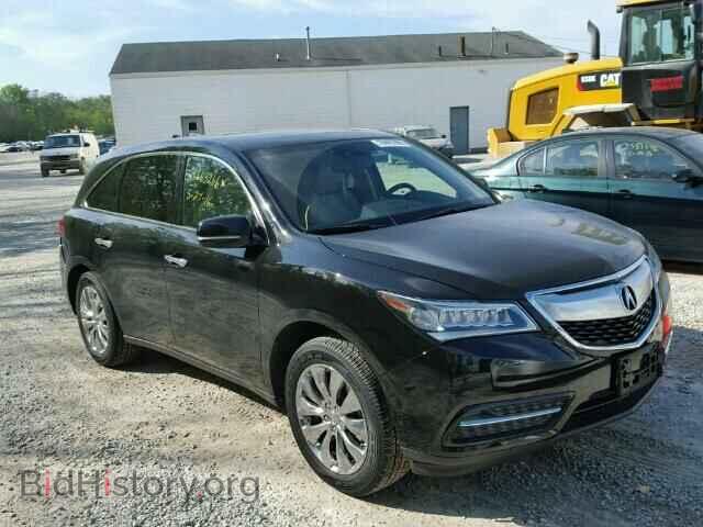 Photo 5FRYD3H49EB002417 - ACURA MDX 2014