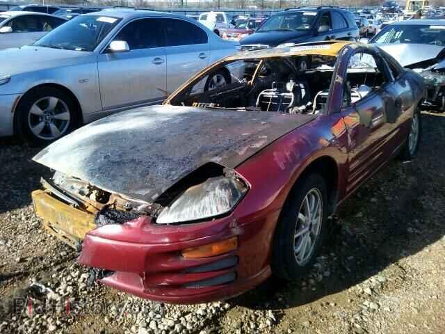 2002 MITSUBISHI ECLIPSE - VIN: 4A3AC44G92E027095 - Photo 2