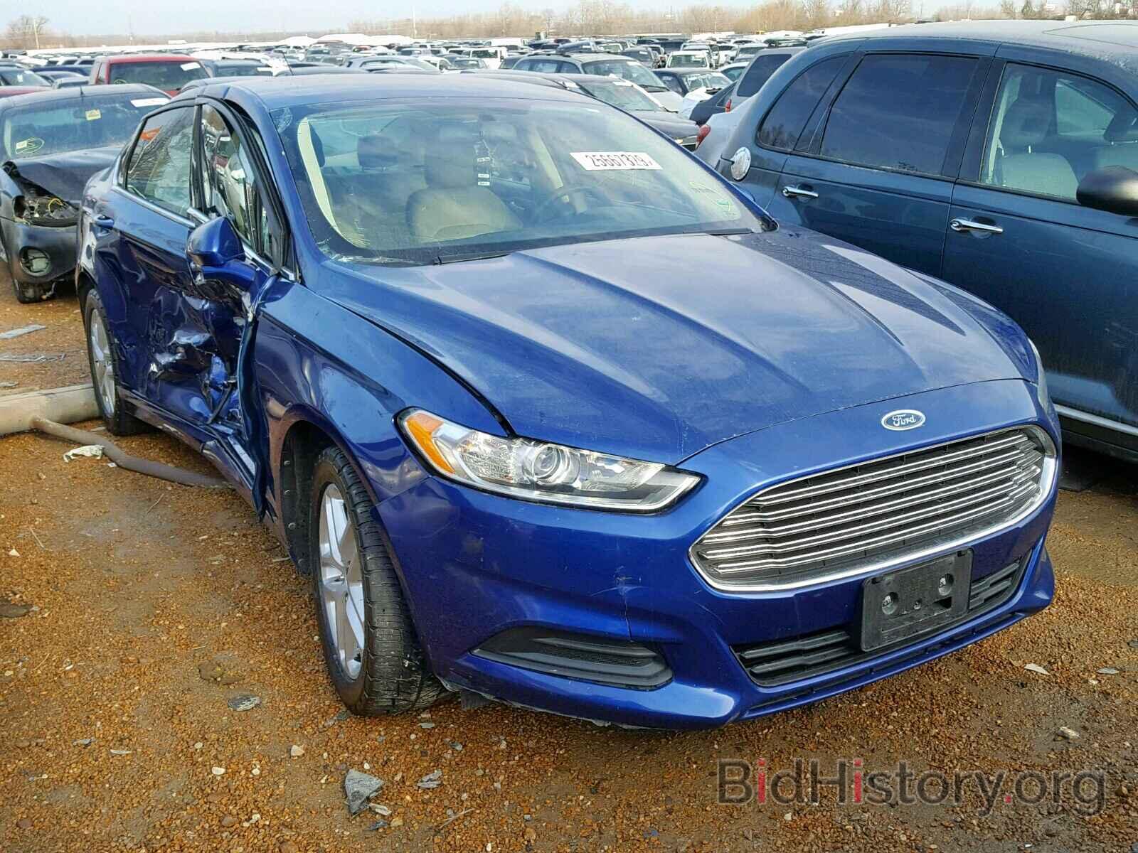 Photo 3FA6P0H7XDR113179 - FORD FUSION SE 2013