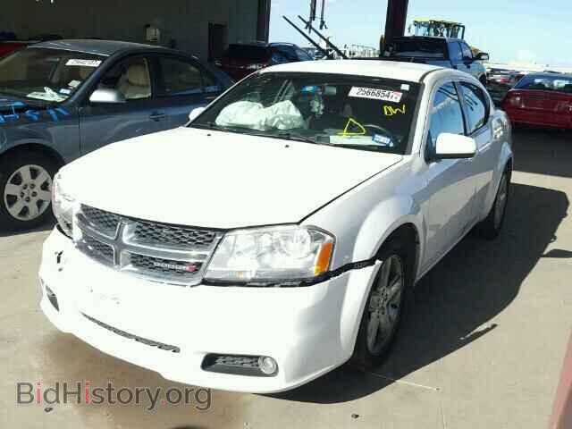 2013 DODGE AVENGER - VIN: 1C3CDZCB4DN708350 - Фото 2