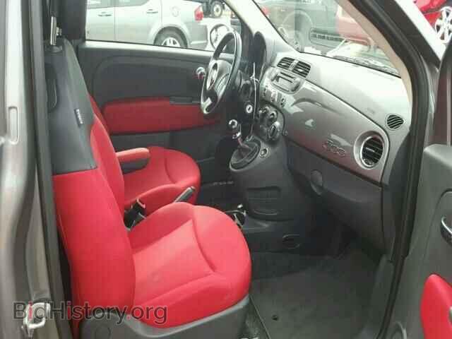 2012 FIAT 500 - VIN: 3C3CFFAR6CT303629 - Фото 5
