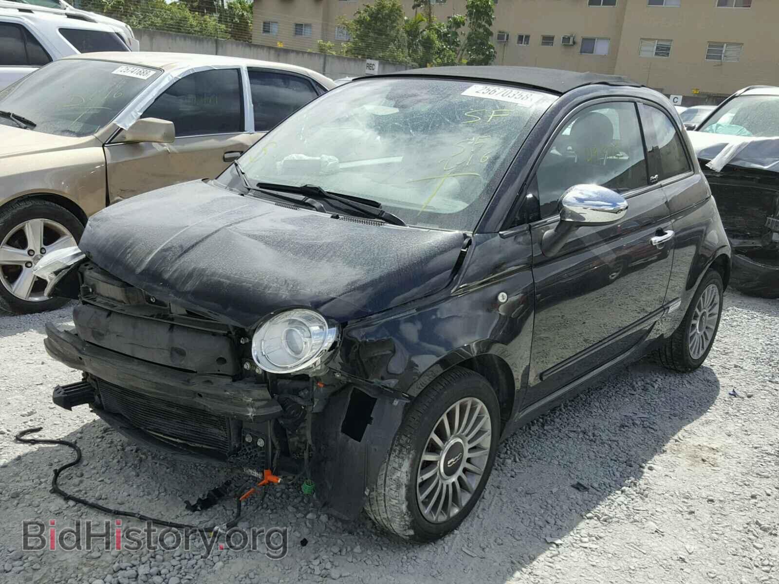 2012 FIAT 500 - VIN: 3C3CFFER7CT383811 - Фото 2