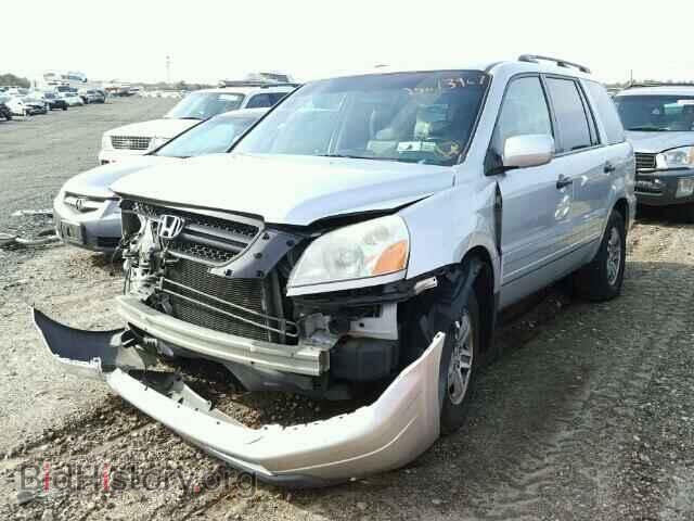 2005 HONDA PILOT - VIN: 2HKYF18755H572135 - Фото 2