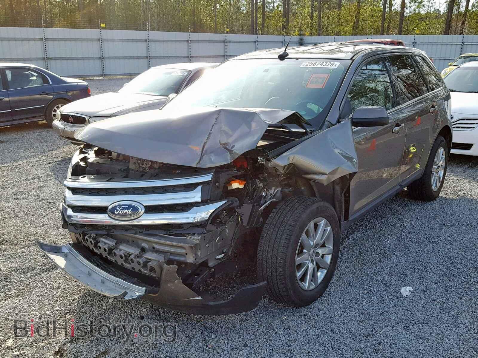 2014 FORD EDGE - VIN: 2FMDK3KC7EBA38542 - Фото 2