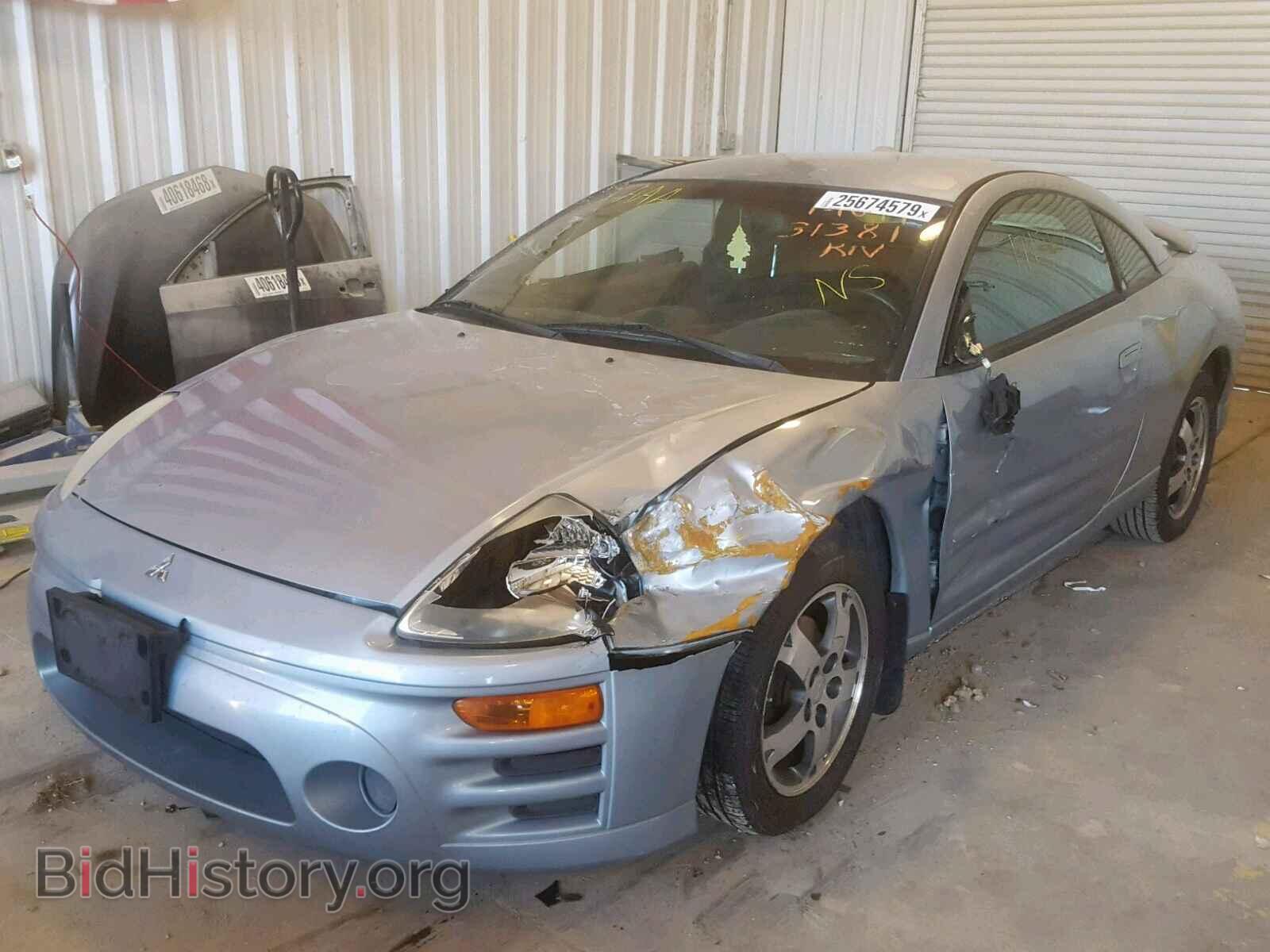 2003 MITSUBISHI ECLIPSE - VIN: 4A3AC44G53E094553 - Фото 2
