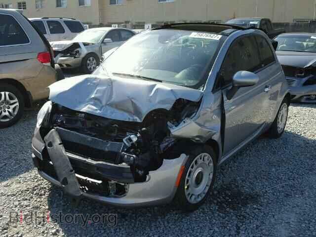 2015 FIAT 500 - VIN: 3C3CFFDR8FT555981 - Фото 2