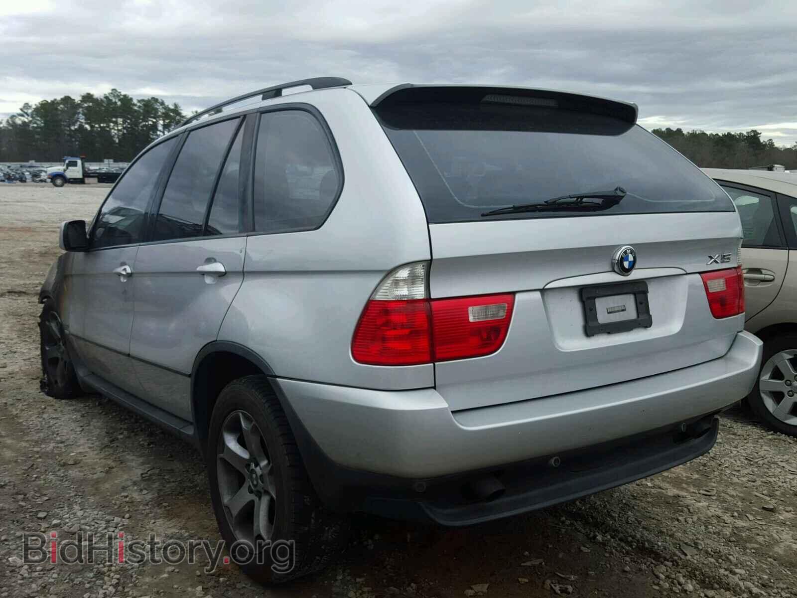 2005 BMW X5 - VIN: 5UXFA13555LY08014 - Фото 3
