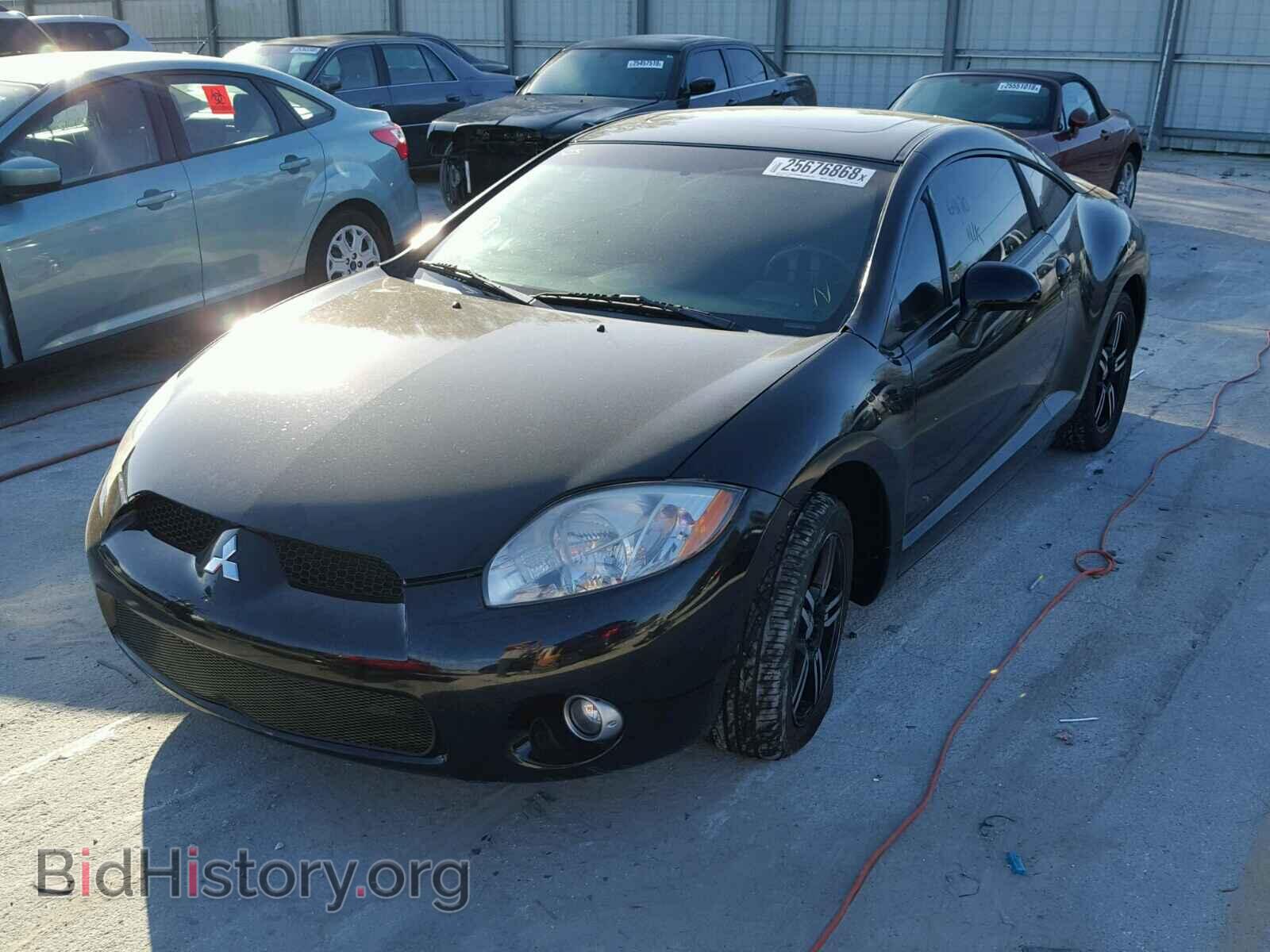 2007 MITSUBISHI ECLIPSE - VIN: 4A3AK34T57E063481 - Фото 2