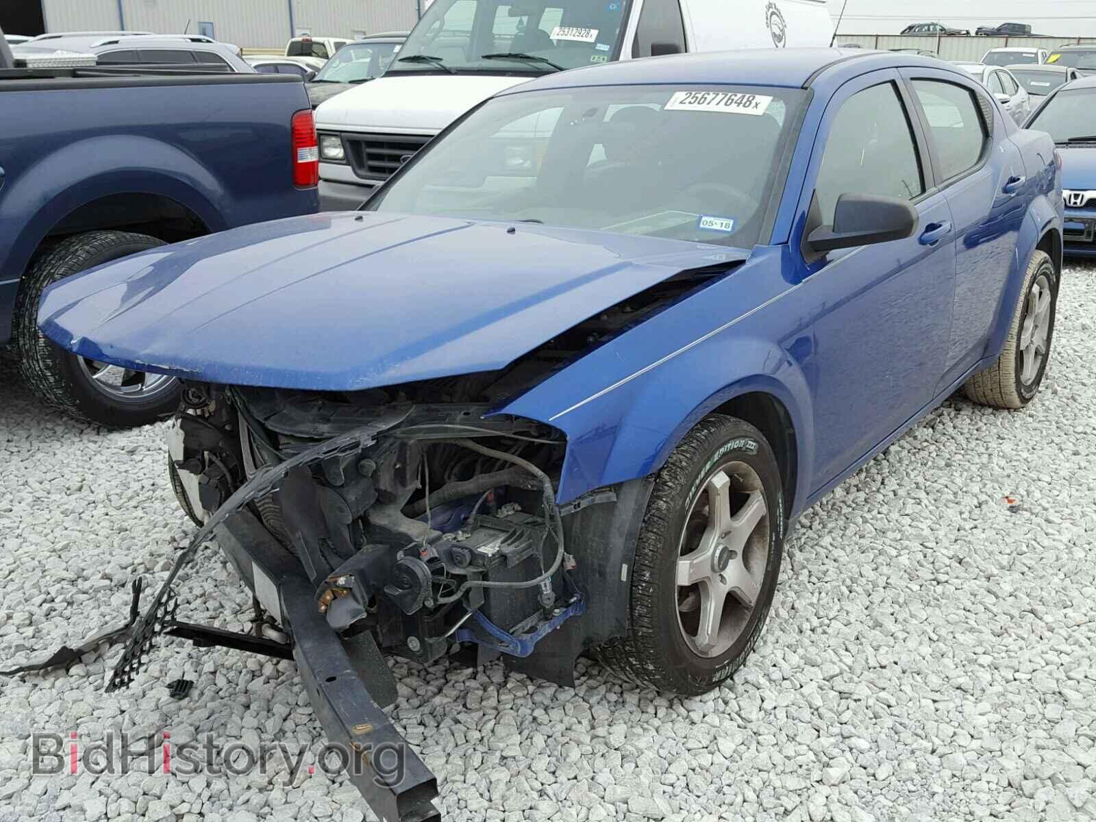 2014 DODGE AVENGER - VIN: 1C3CDZAB2EN181283 - Фото 2
