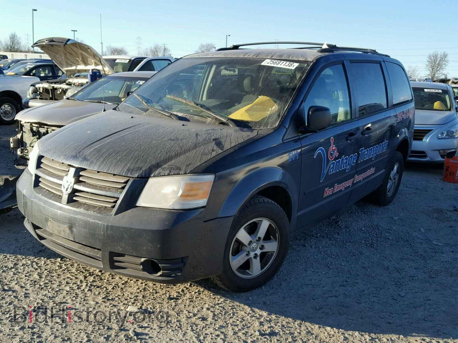 2008 DODGE CARAVAN - VIN: 2D8HN44H28R616278 - Фото 2