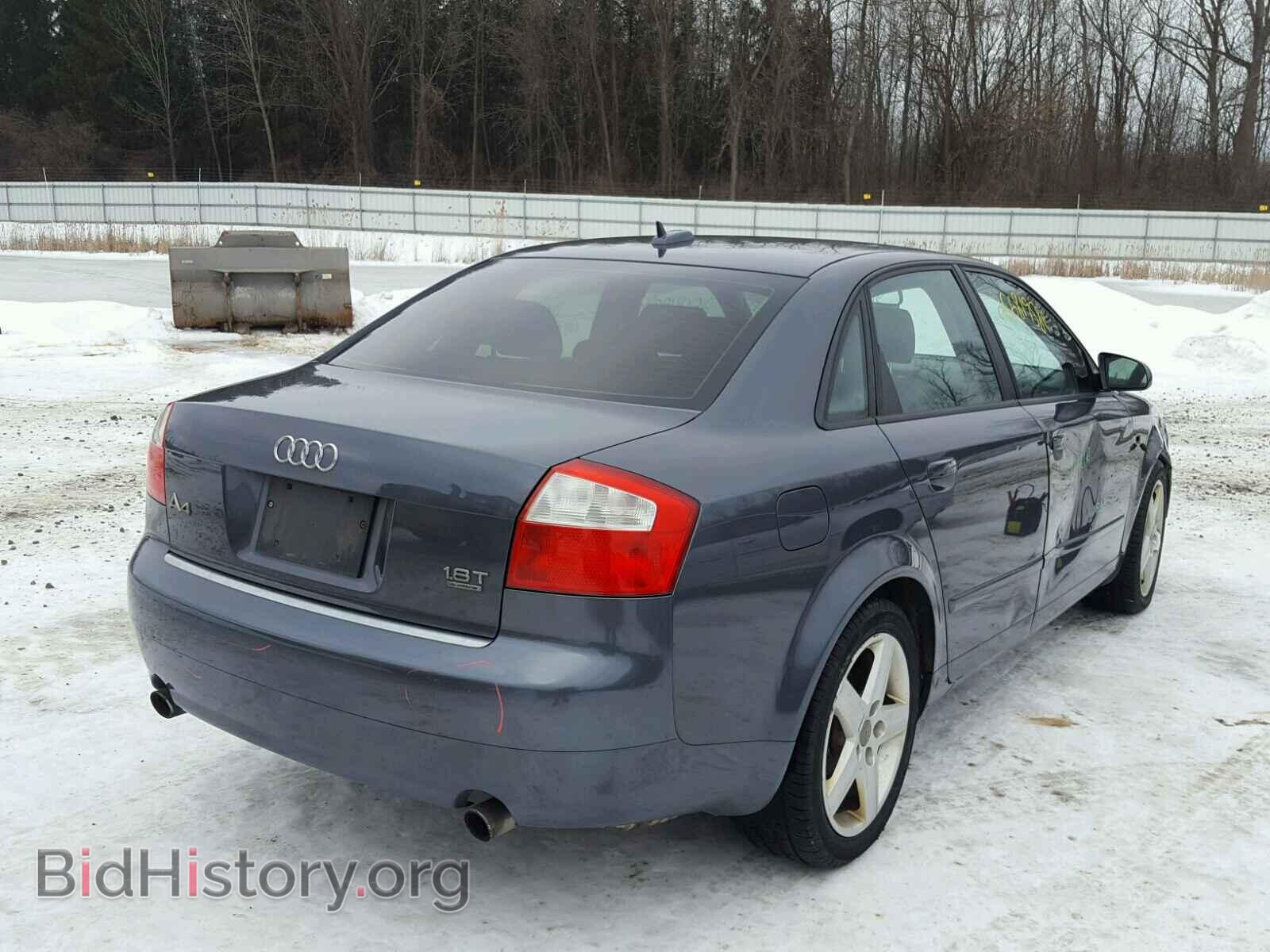 2005 AUDI A4 - VIN: WAULC68E15A077935 - Фото 4
