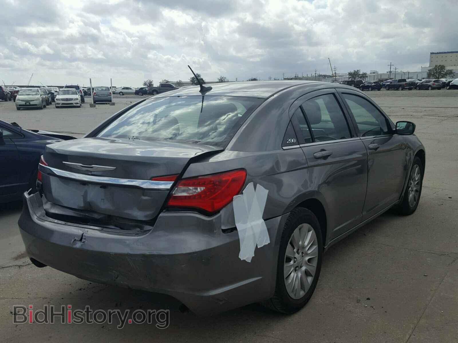 2013 CHRYSLER 200 - VIN: 1C3CCBAB7DN640669 - Photo 4
