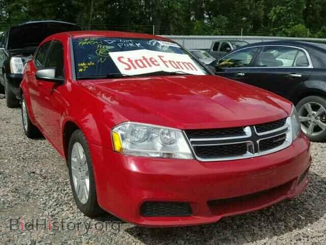 Фотография 1C3CDZAG6DN771495 - DODGE AVENGER 2013