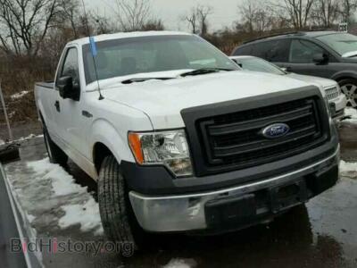2014 Ford F150, white — VIN 1FTMF1CM3EKE92037, Copart