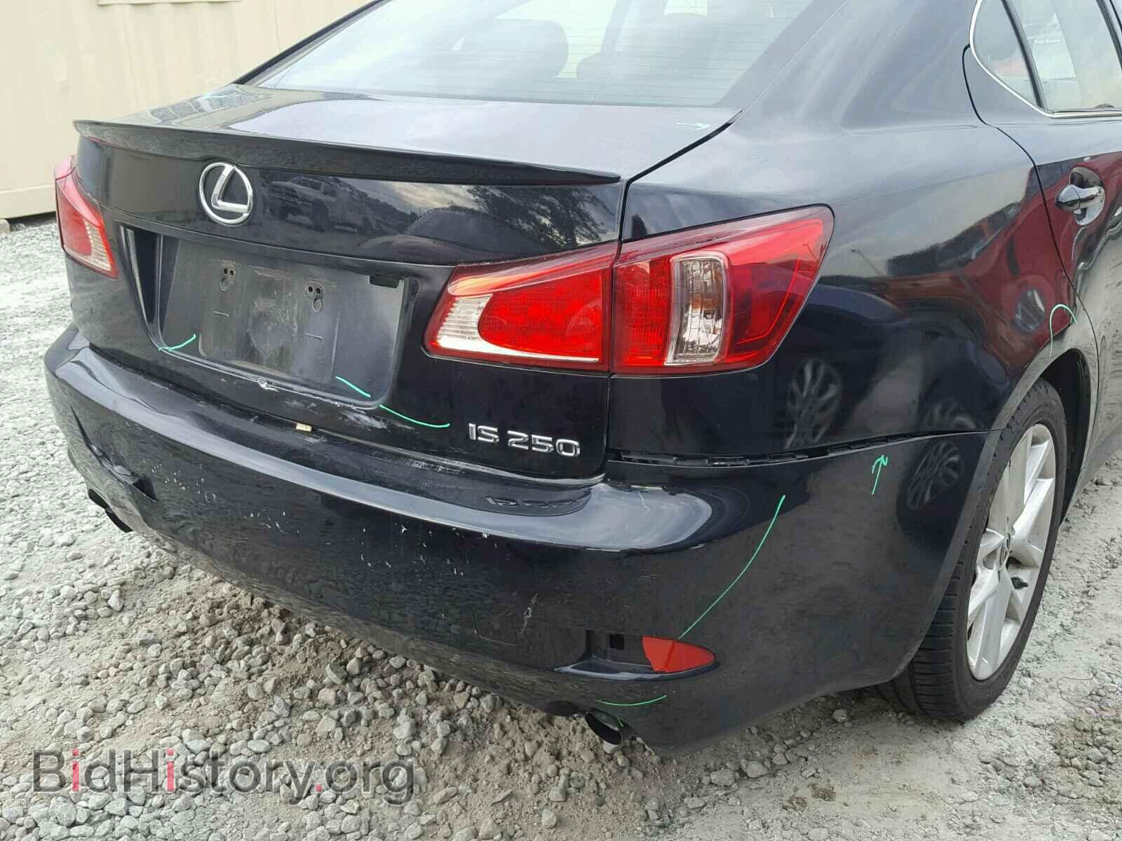2011 LEXUS IS250 - VIN: JTHBF5C25B5129714 - Фото 9