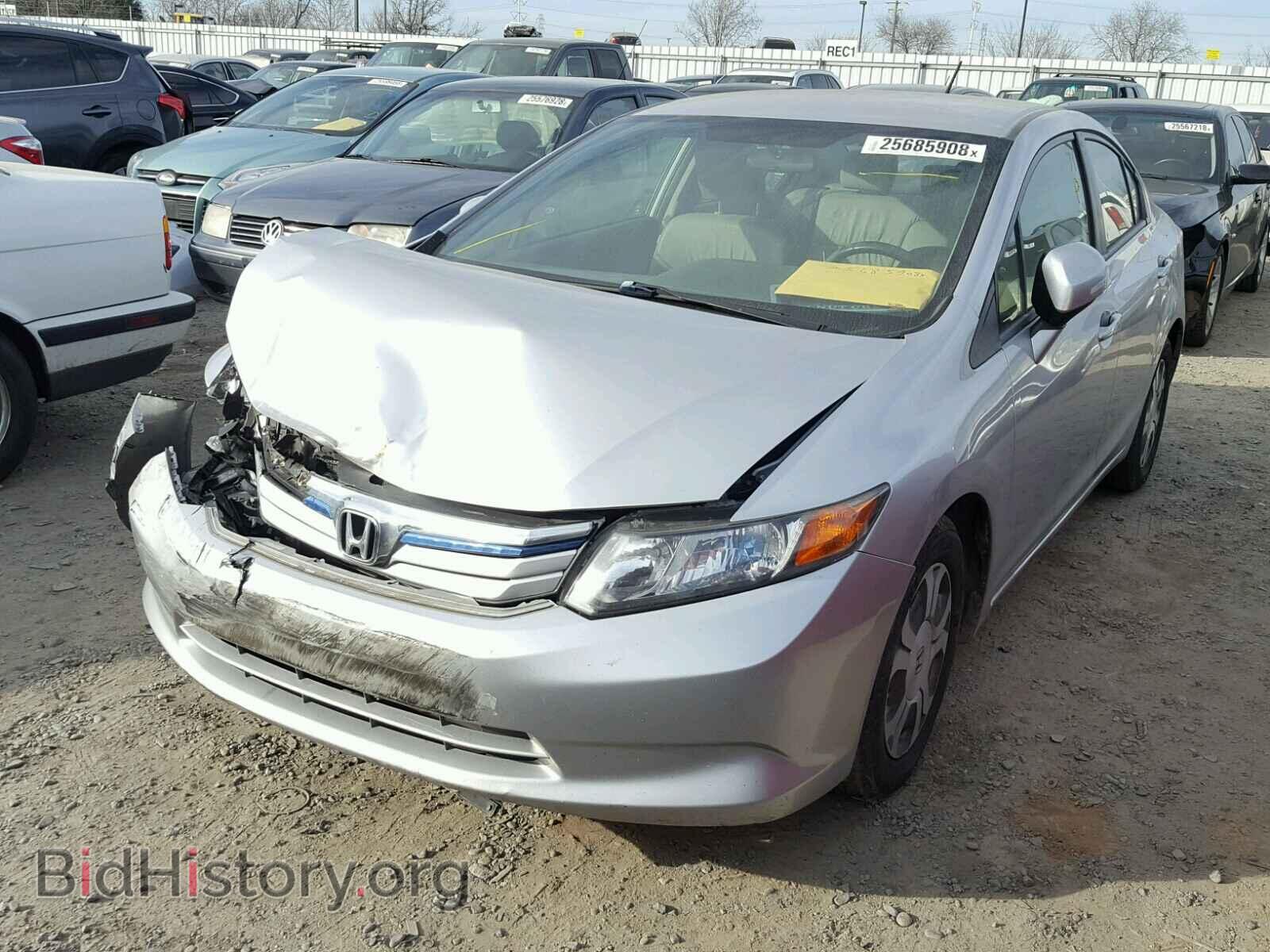 2012 HONDA CIVIC - VIN: JHMFB4F34CS009109 - Photo 2