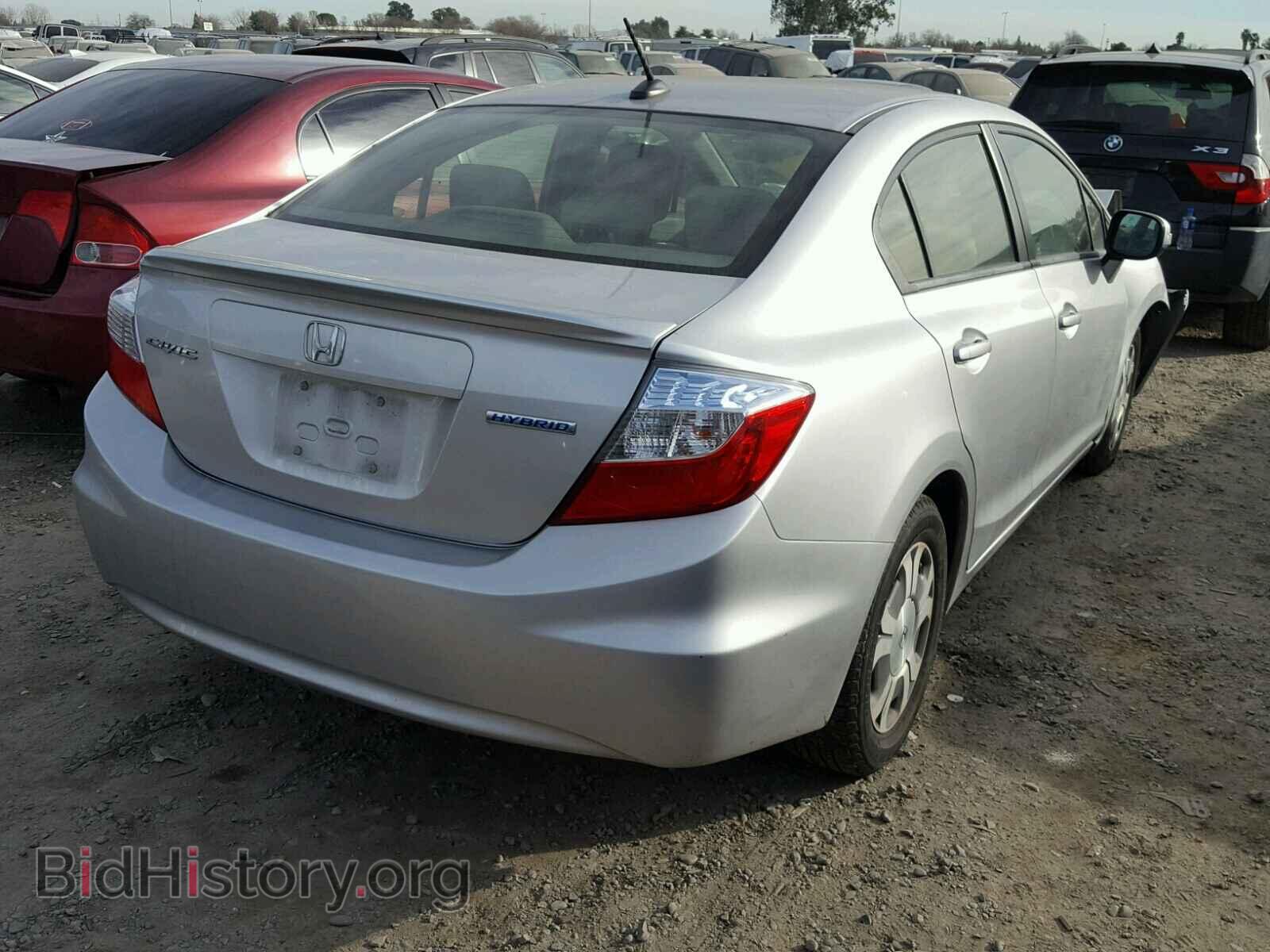 2012 HONDA CIVIC - VIN: JHMFB4F34CS009109 - Photo 4