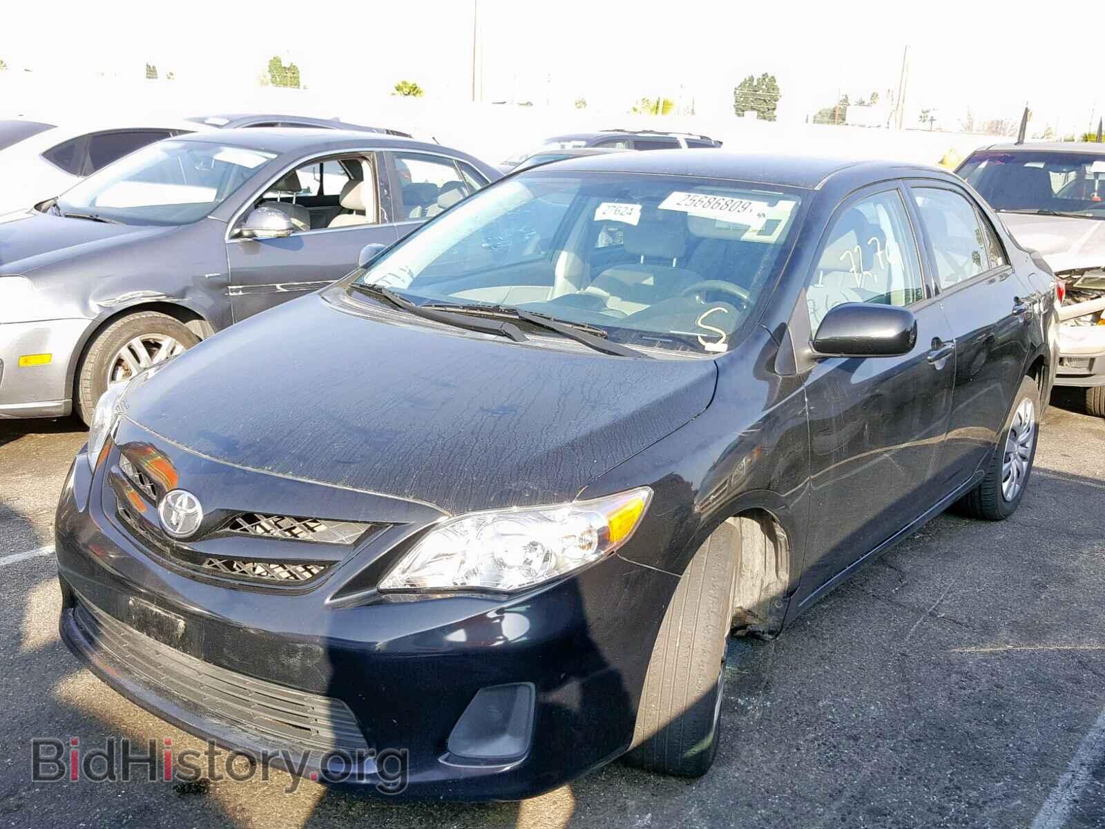 2012 TOYOTA COROLLA BA - VIN: 2T1BU4EE0CC804673 - Фото 2