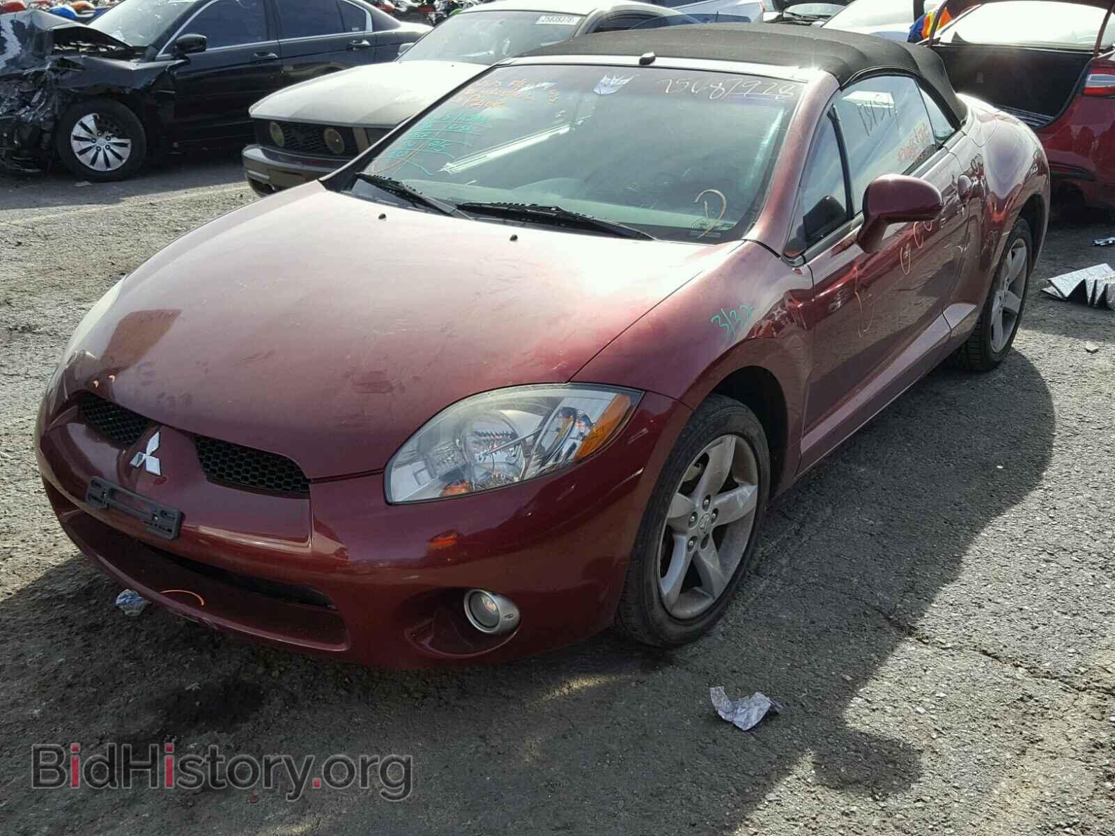 2007 MITSUBISHI ECLIPSE - VIN: 4A3AL25F37E004770 - Фото 2
