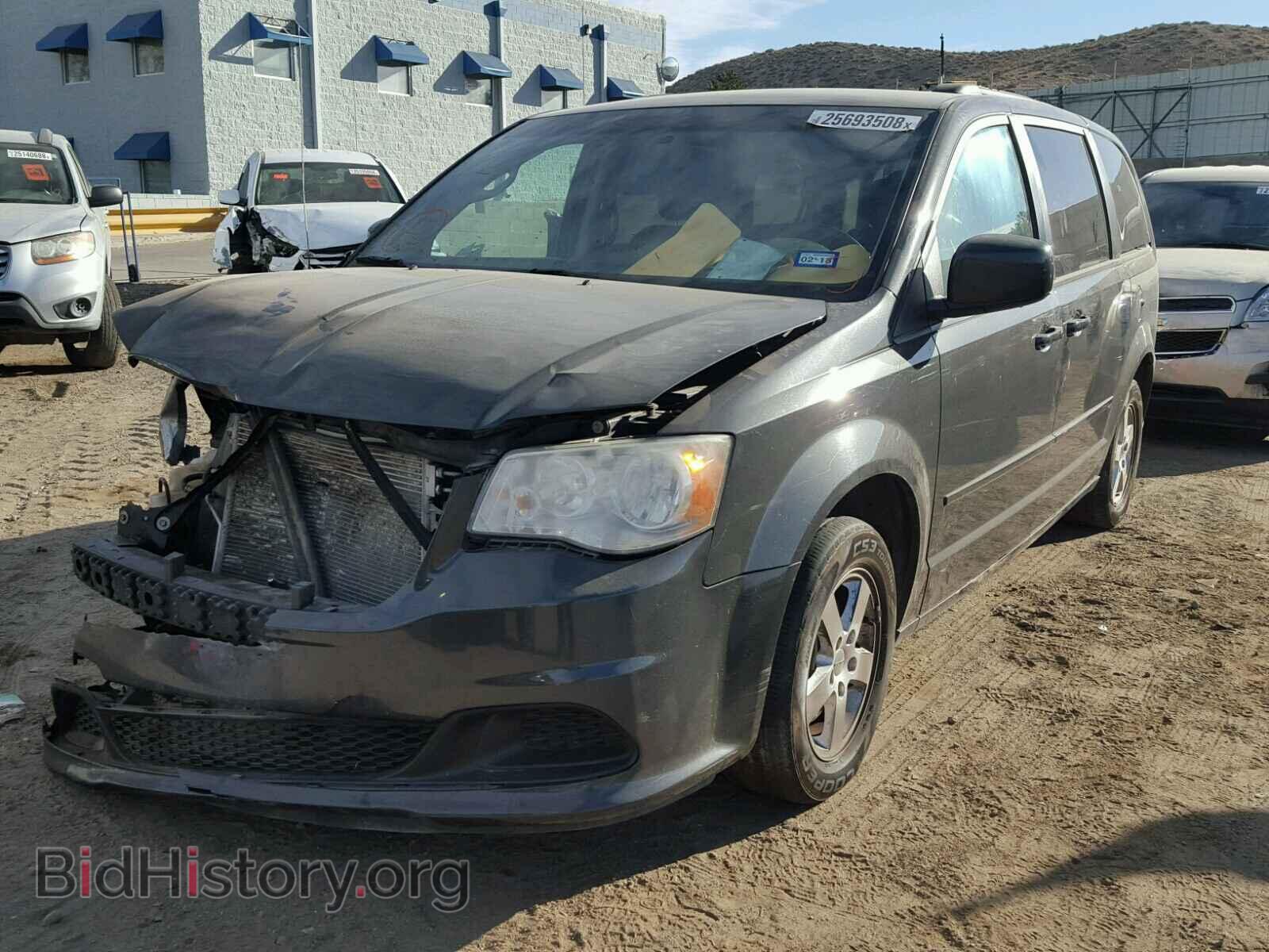 2011 DODGE CARAVAN - VIN: 2D4RN3DGXBR668949 - Фото 2