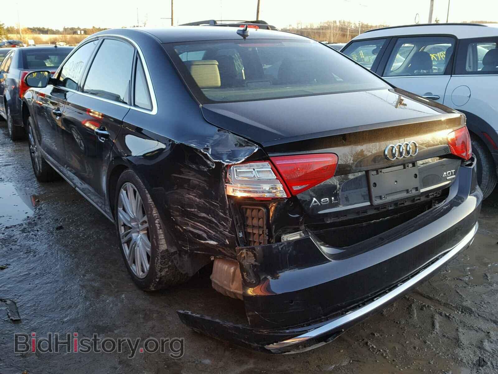 2013 AUDI A8 - VIN: WAUR2AFD1DN030079 - Фото 3