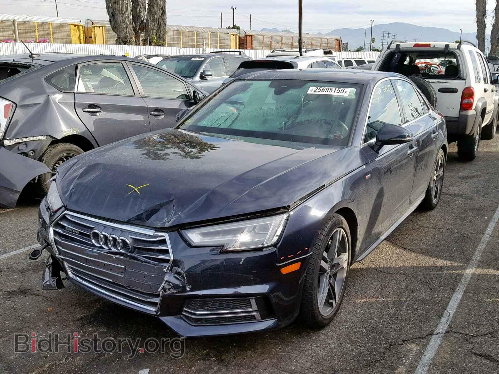 2017 AUDI A4 - VIN: WAUENAF40HN041053 - Фото 2