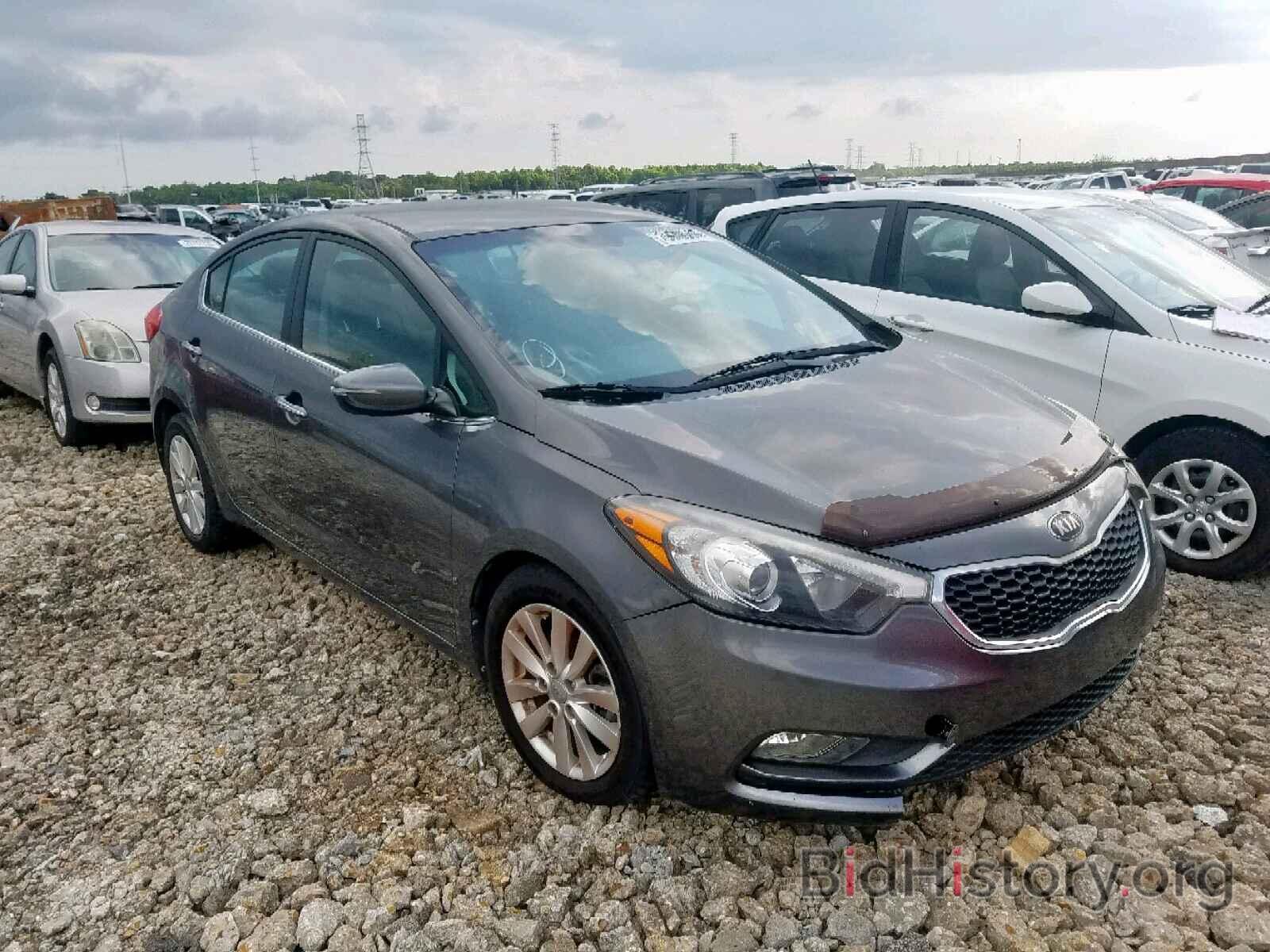 Photo KNAFX4A83E5054899 - KIA FORTE EX 2014