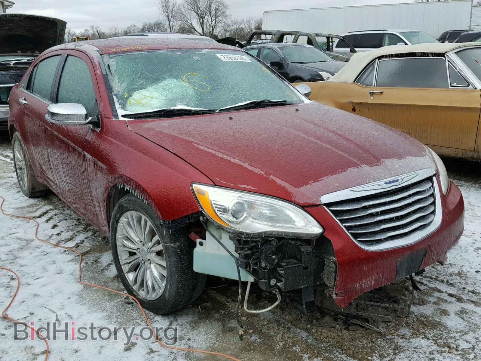 Фотография 1C3CCBCB2CN297572 - CHRYSLER 200 2012