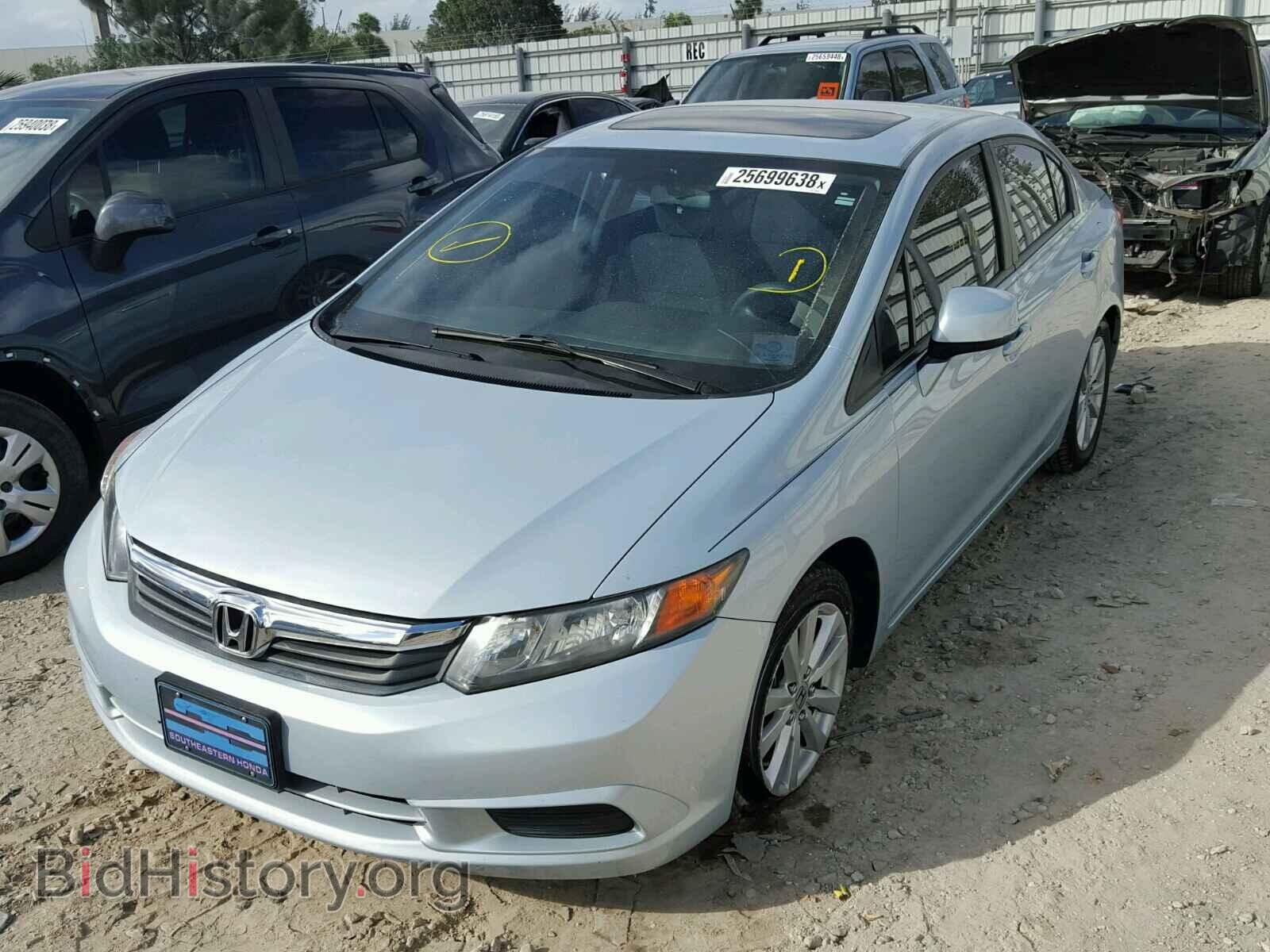 2012 HONDA CIVIC - VIN: 2HGFB2F89CH522978 - Фото 2