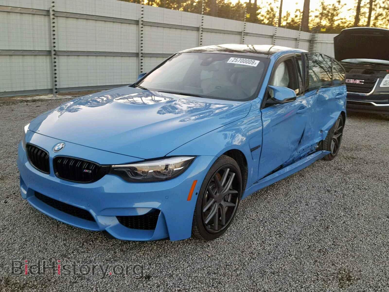 2018 BMW M3 - VIN: WBS8M9C54J5J78557 - Photo 2