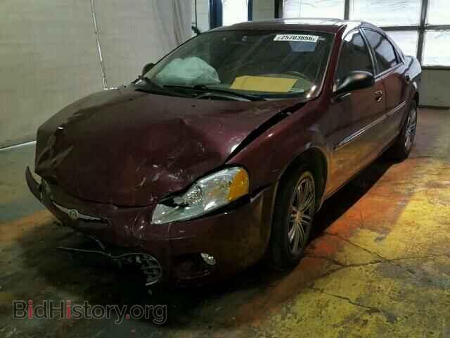 2002 CHRYSLER SEBRING - VIN: 1C3EL56RX2N174071 - Фото 2