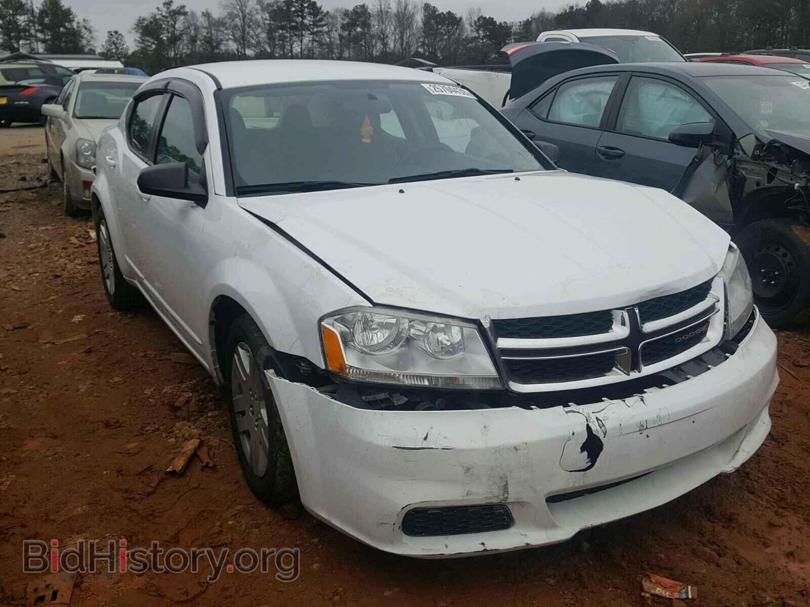 Фотография 1C3CDZAG9CN251936 - DODGE AVENGER 2012