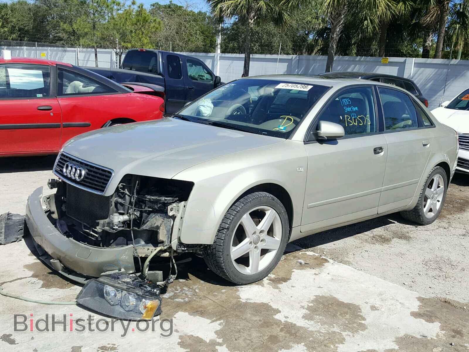 2005 AUDI A4 - VIN: WAULC68E45A079971 - Фото 2