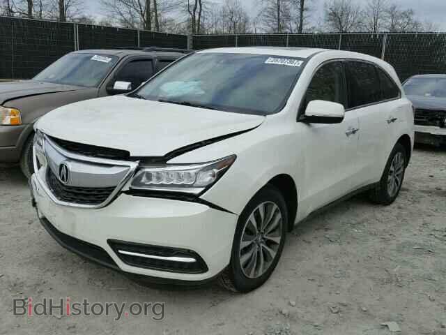 2015 ACURA MDX - VIN: 5FRYD4H42FB005845 - Фото 2
