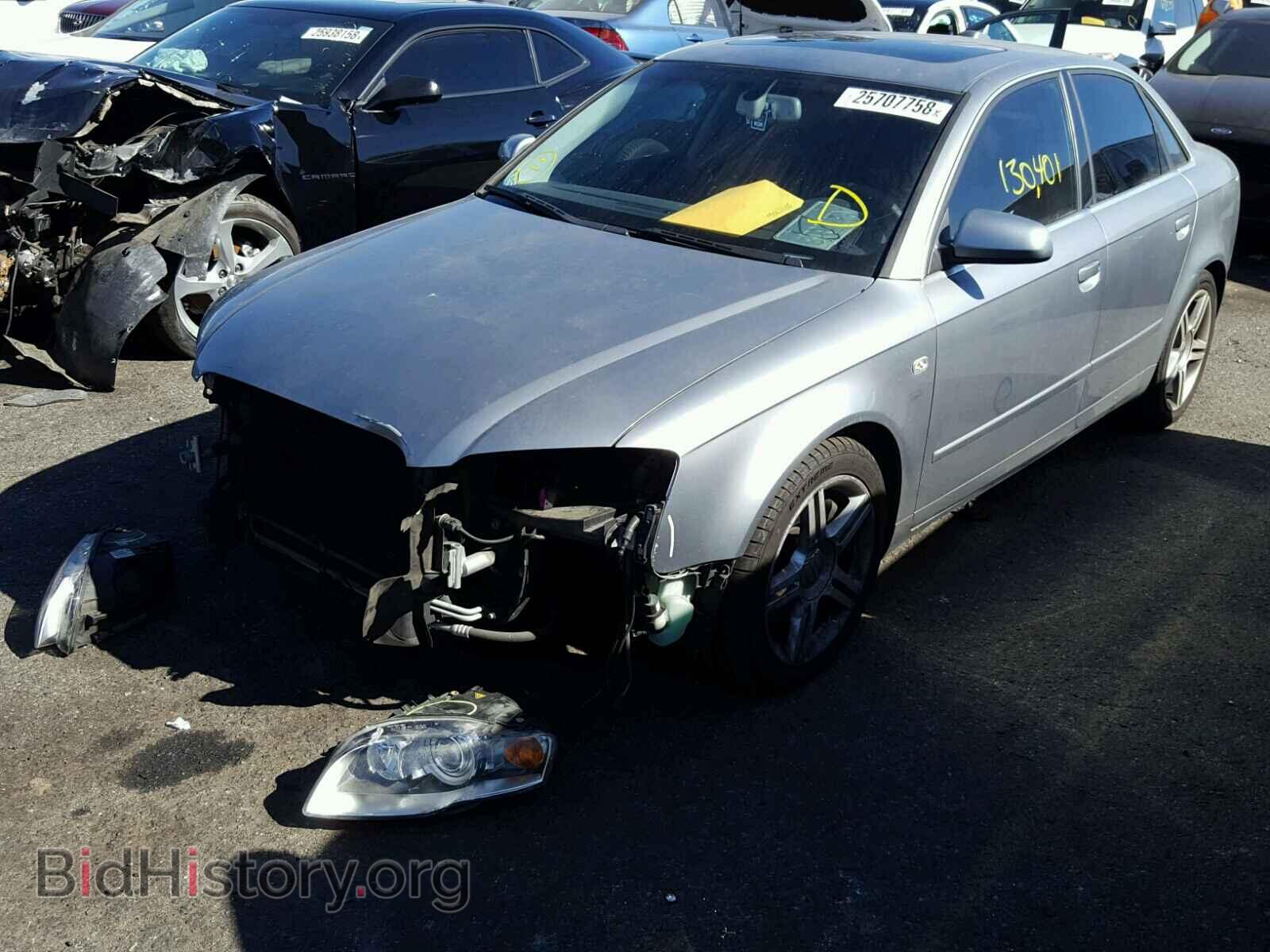 2005 AUDI A4 - VIN: WAUDG68E85A443561 - Фото 2