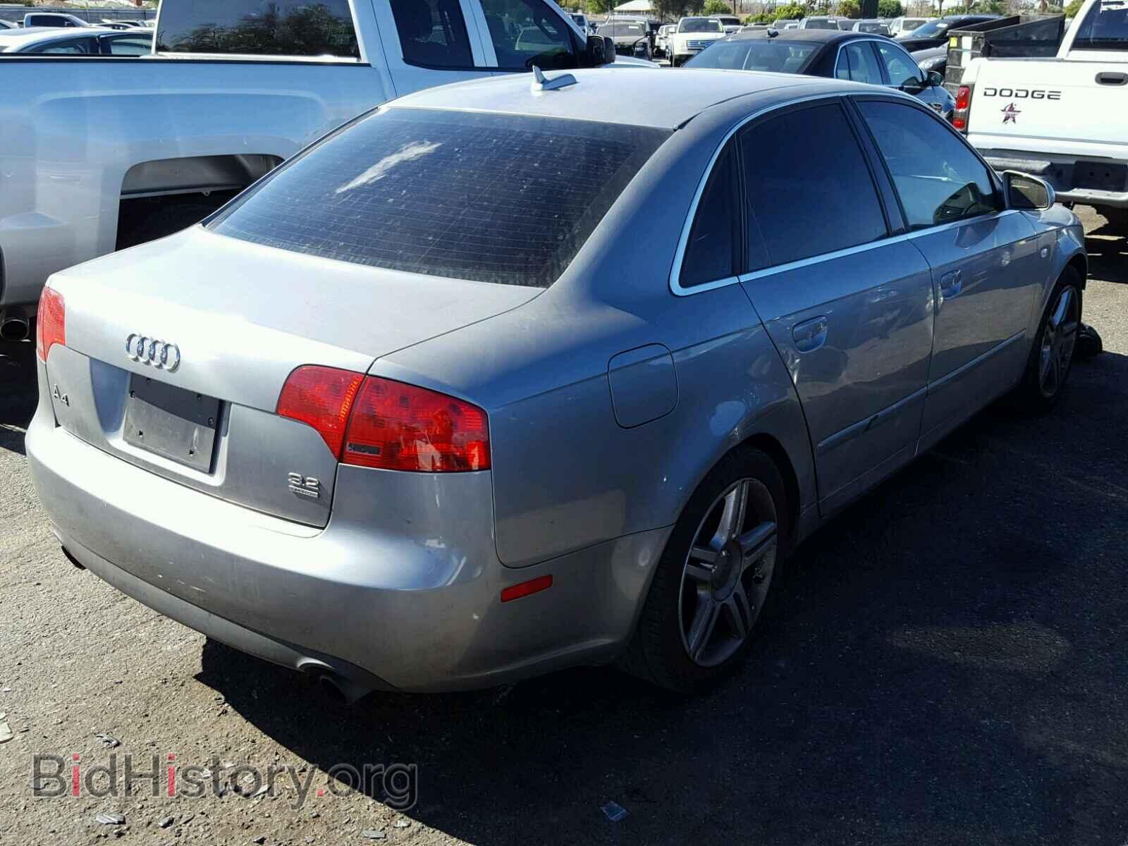 2005 AUDI A4 - VIN: WAUDG68E85A443561 - Фото 4