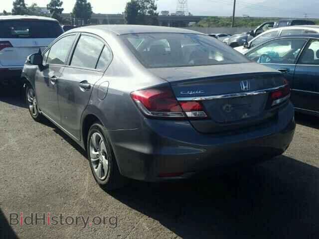 2013 HONDA CIVIC - VIN: 19XFB2F51DE233689 - Фото 3