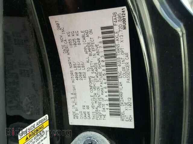 2008 MITSUBISHI ECLIPSE - VIN: 4A3AK64F58E031787 - Фото 10