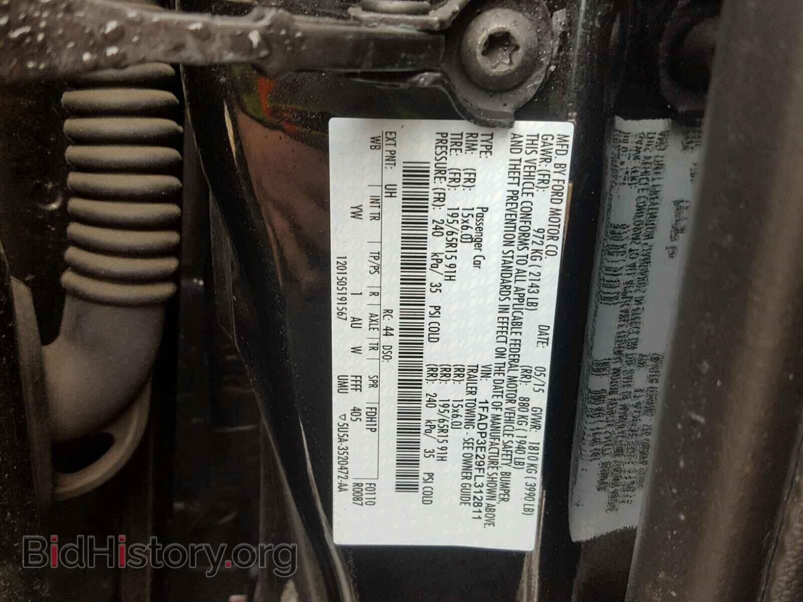 2015 FORD FOCUS - VIN: 1FADP3E29FL312811 - Photo 10
