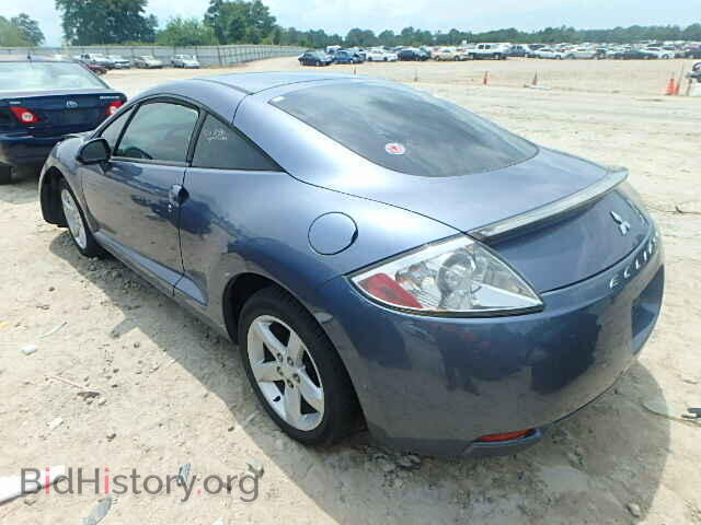 2007 MITSUBISHI ECLIPSE - VIN: 4A3AK24F57E061699 - Фото 3