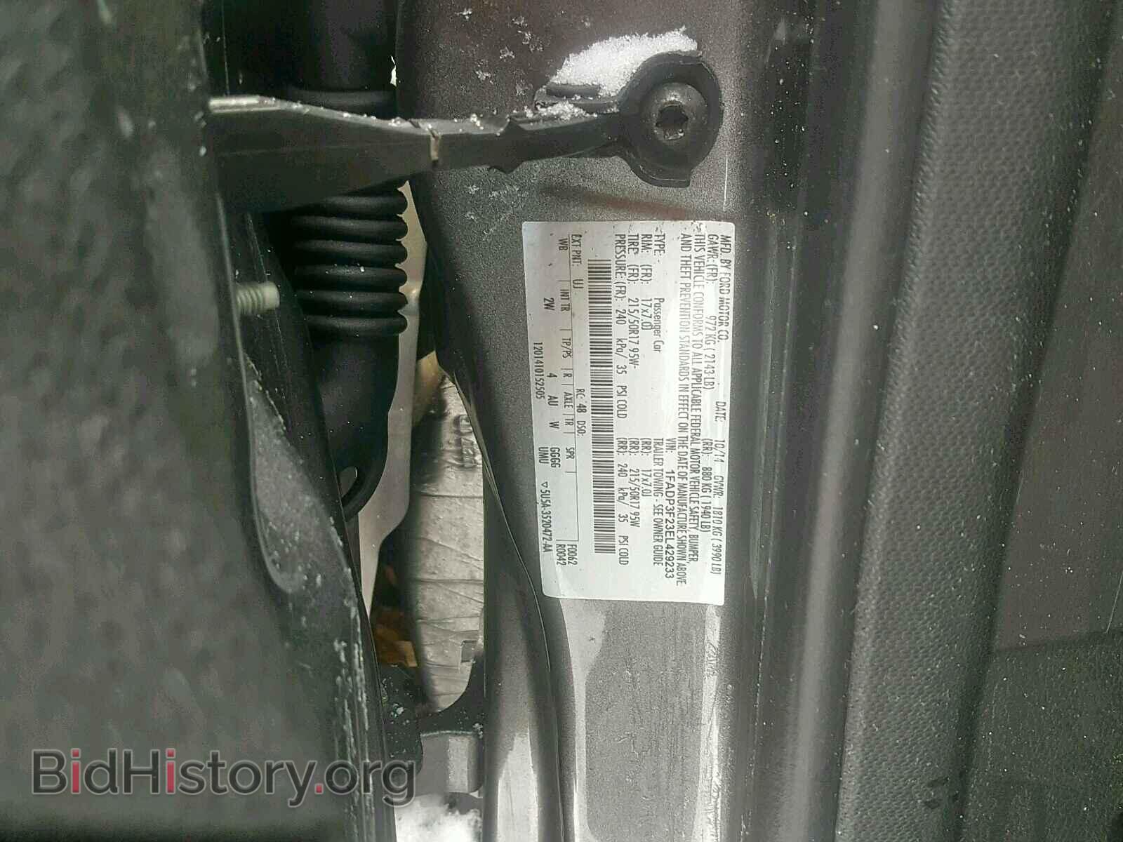 2014 FORD FOCUS SE - VIN: 1FADP3F23EL429233 - Photo 10