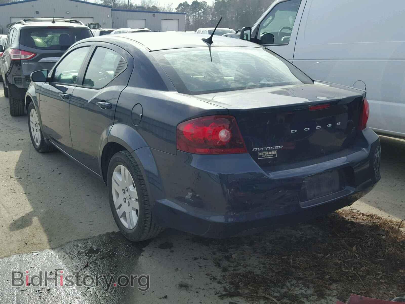 2013 DODGE AVENGER - VIN: 1C3CDZAB7DN620413 - Фото 3