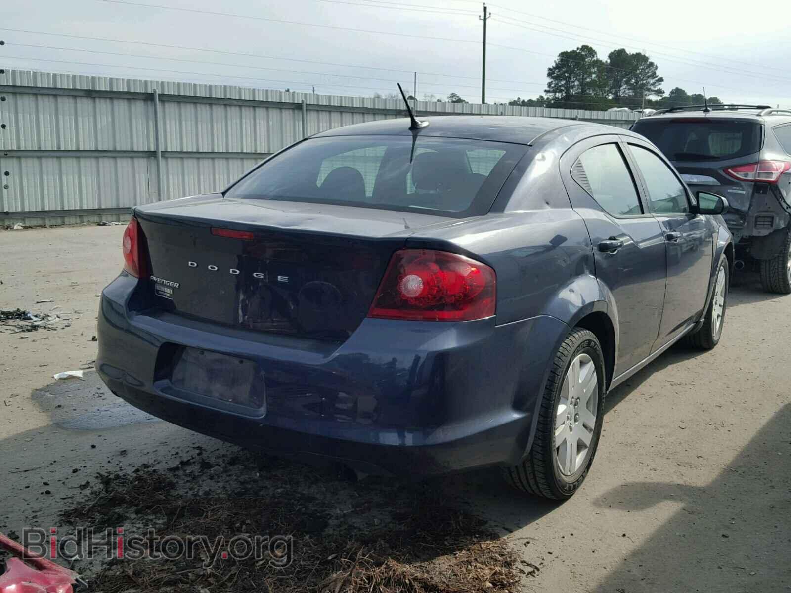 2013 DODGE AVENGER - VIN: 1C3CDZAB7DN620413 - Фото 4